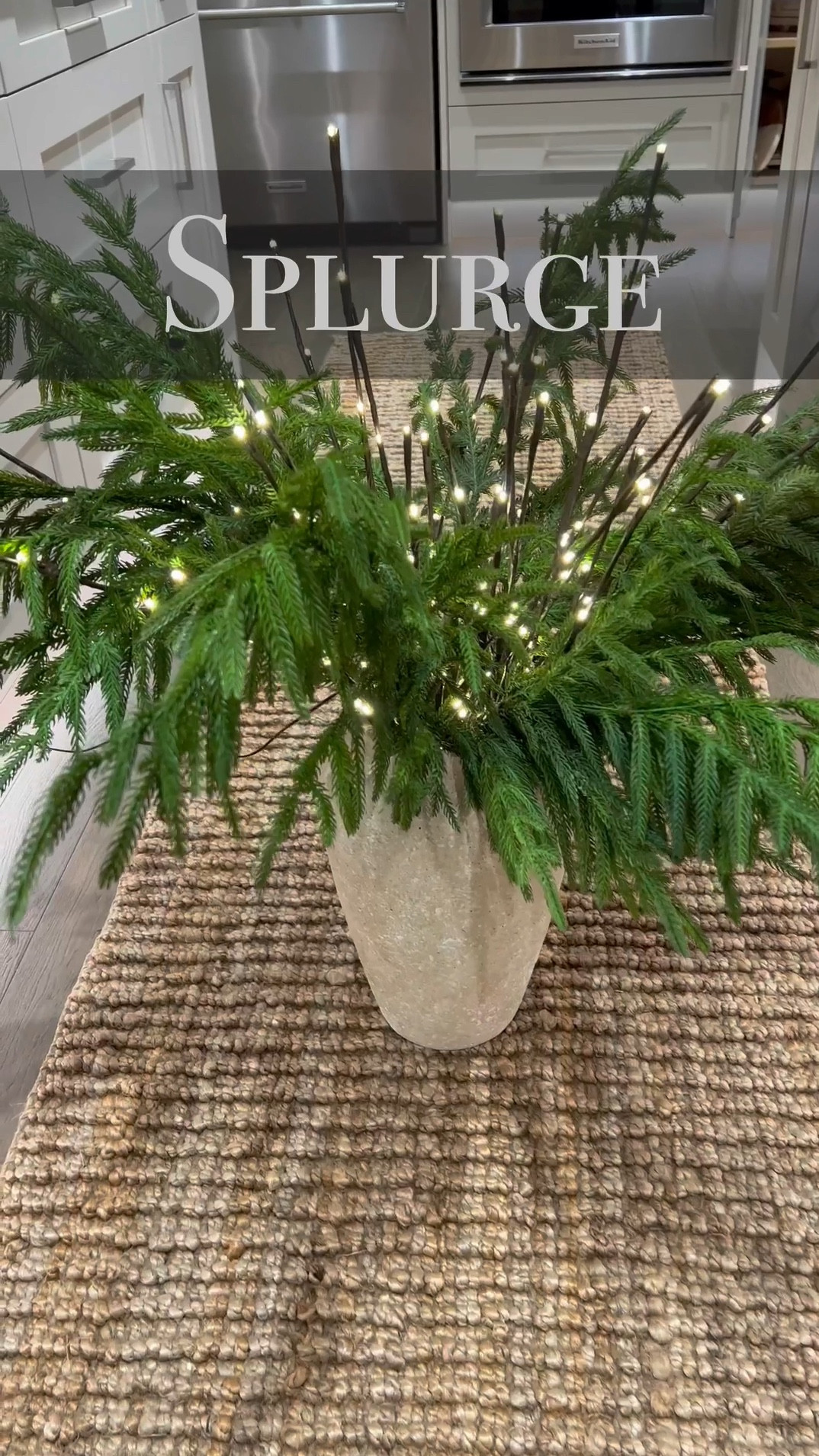 Amazon for the win again! 🎉 Everyone loves the Norfolk Pine Stems and now you can save a whole lot with these new stems from Amazon. They are incredibly soft and they come in a bunch of 12 at 5 bucks a stem vs $28! 🥳#LTKVideo

#LTKHome #LTKStyleTip