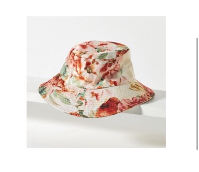 Anthropologie Floral Bucket Hat. | eBay US