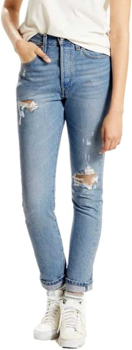 Levi's Women's Premium 501 Skinny Jeans | Amazon (US)