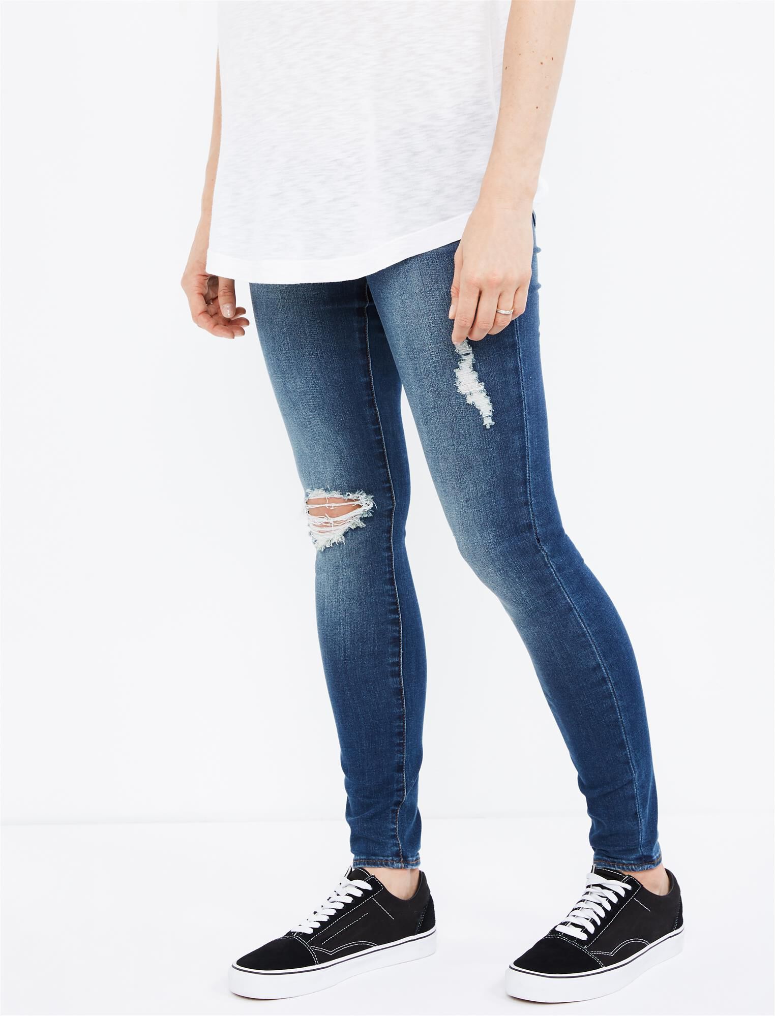 Articles Of Society Secret Fit Belly Sarah Maternity Jeans- Medium Wash | Destination Maternity