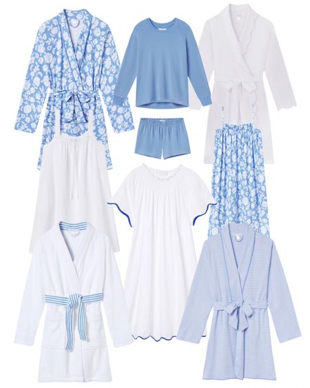 Blue and white lake pajamas nightgowns and rober favorites for Mother’s Day 🩵

#LTKstyletip