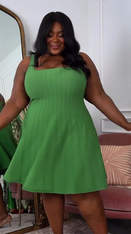 Brb, scheduling brunch with the girlies just so I can wear this dress💚 

Wearing XXL.

plus size fashion, dresses, wedding guest dress, vacation, spring outfit inspo, summer fashion, mini dress, maxi dress, brunch, girls night, date night looks, style guide

#LTKfindsunder100 #LTKfindsunder50 #LTKplussize