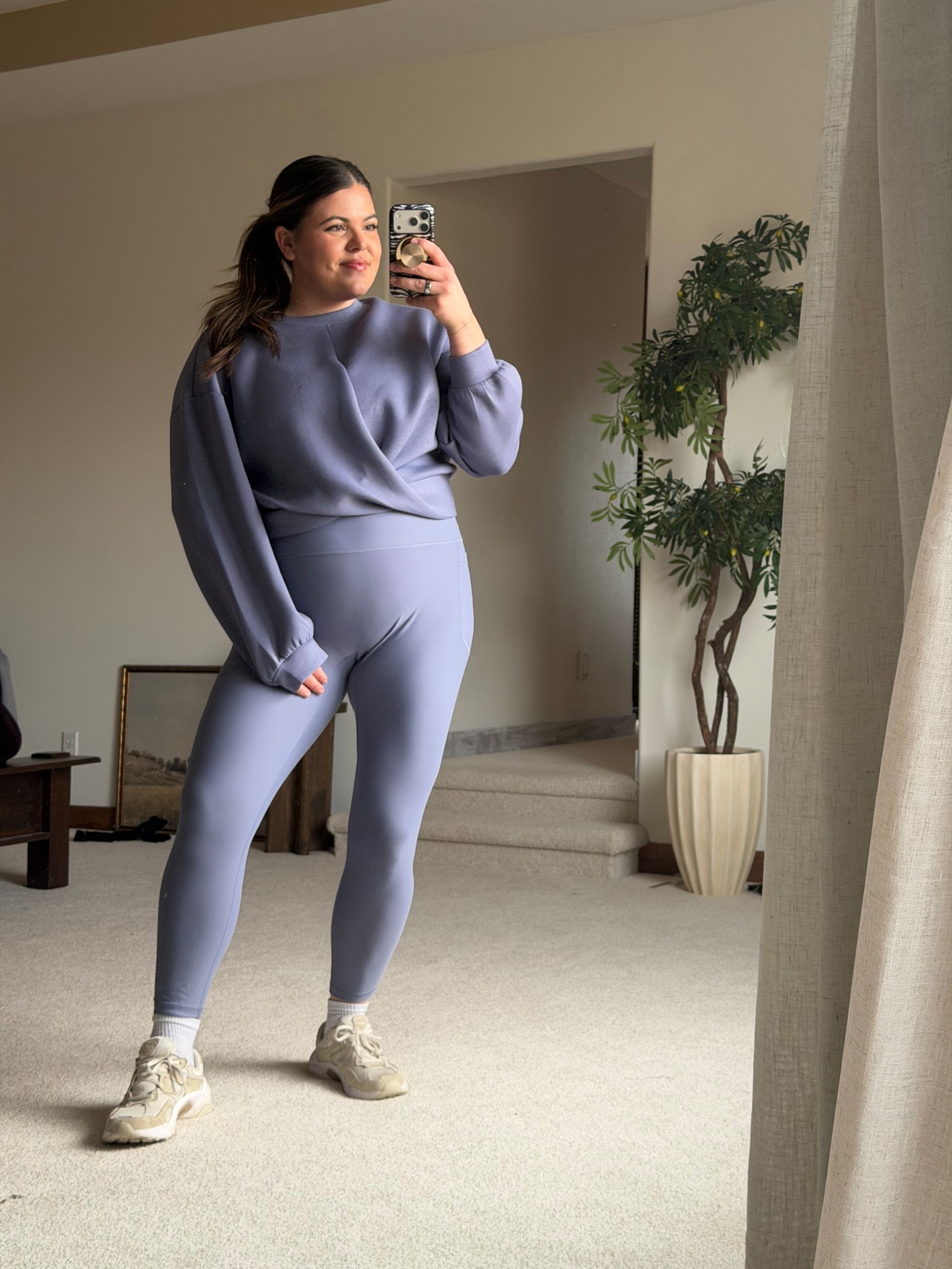 My workout set for today! 20 minute incline walk, 20 minute run, 20 min quick lift before I had to go grab Scottie!

Wearing large in the seamless leggings and in scuba sweatshirt 

#LTKselfcare #LTKMidsize #LTKfitnessgoals