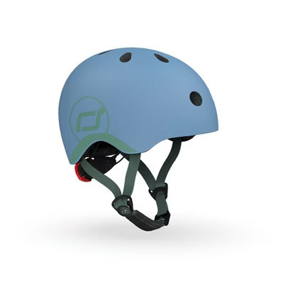 Scoot & Ride Toddler Kids Bike and Scooter Child Safety Helmet with LED Light for Boys and Girls Youth Roller Sports, XXS, Steel | Target