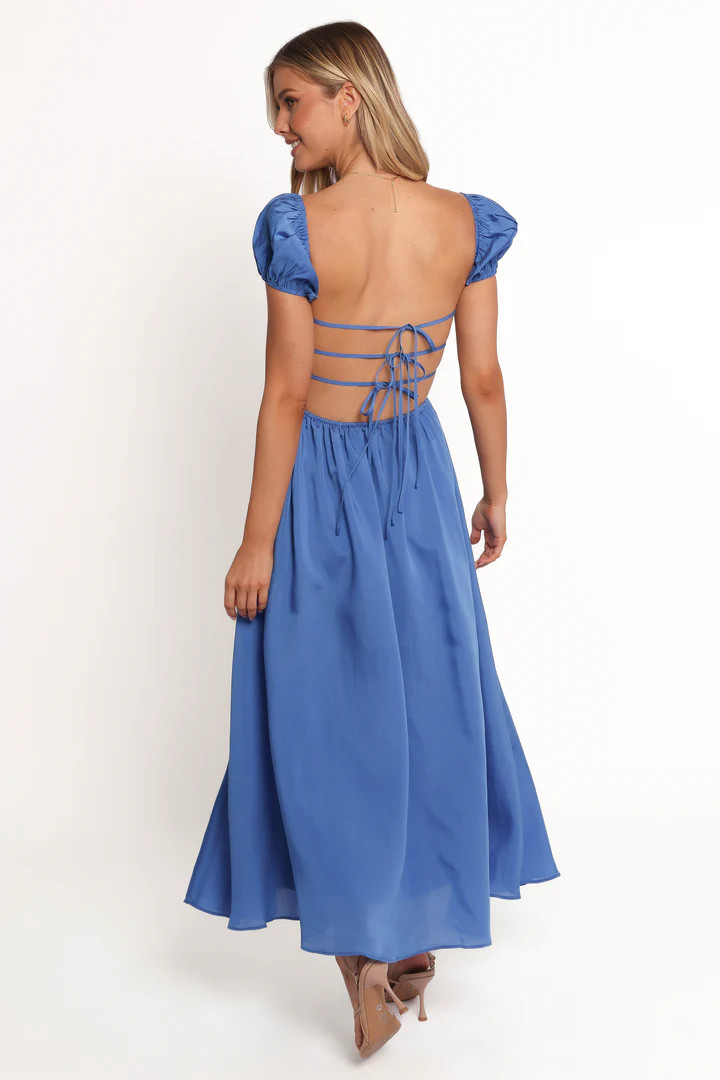 Vienne Maxi Dress - Cobalt | Petal & Pup (US)