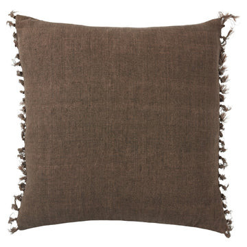 Jemina Majere Brown Pillow | Burke Decor
