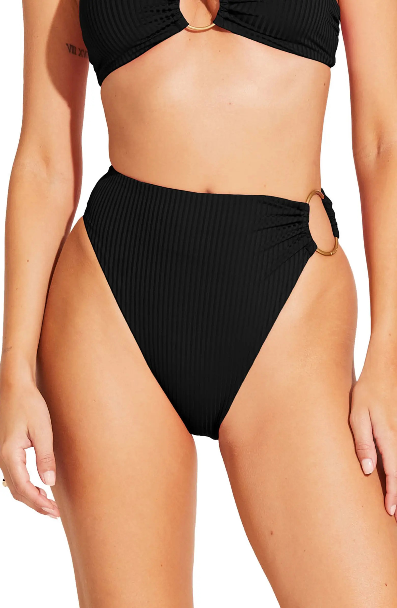 Lolita Ring High Waist Bikini Bottoms | Nordstrom
