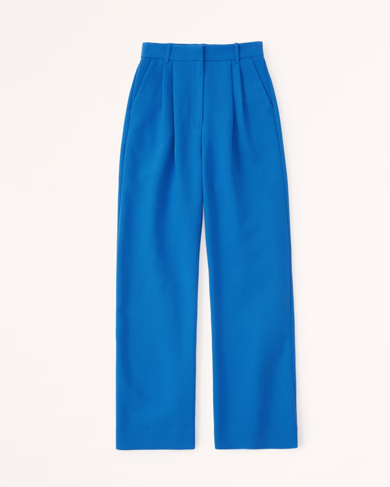 Women's A&F Sloane Tailored Pant | Women's New Arrivals | Abercrombie.com | Abercrombie & Fitch (US)