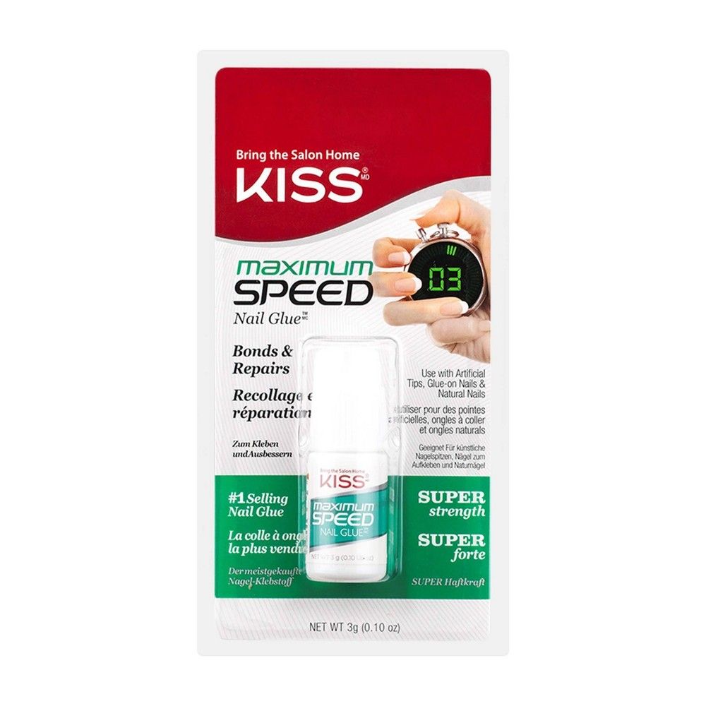 Kiss Maximum Speed False Nail Glue | Target