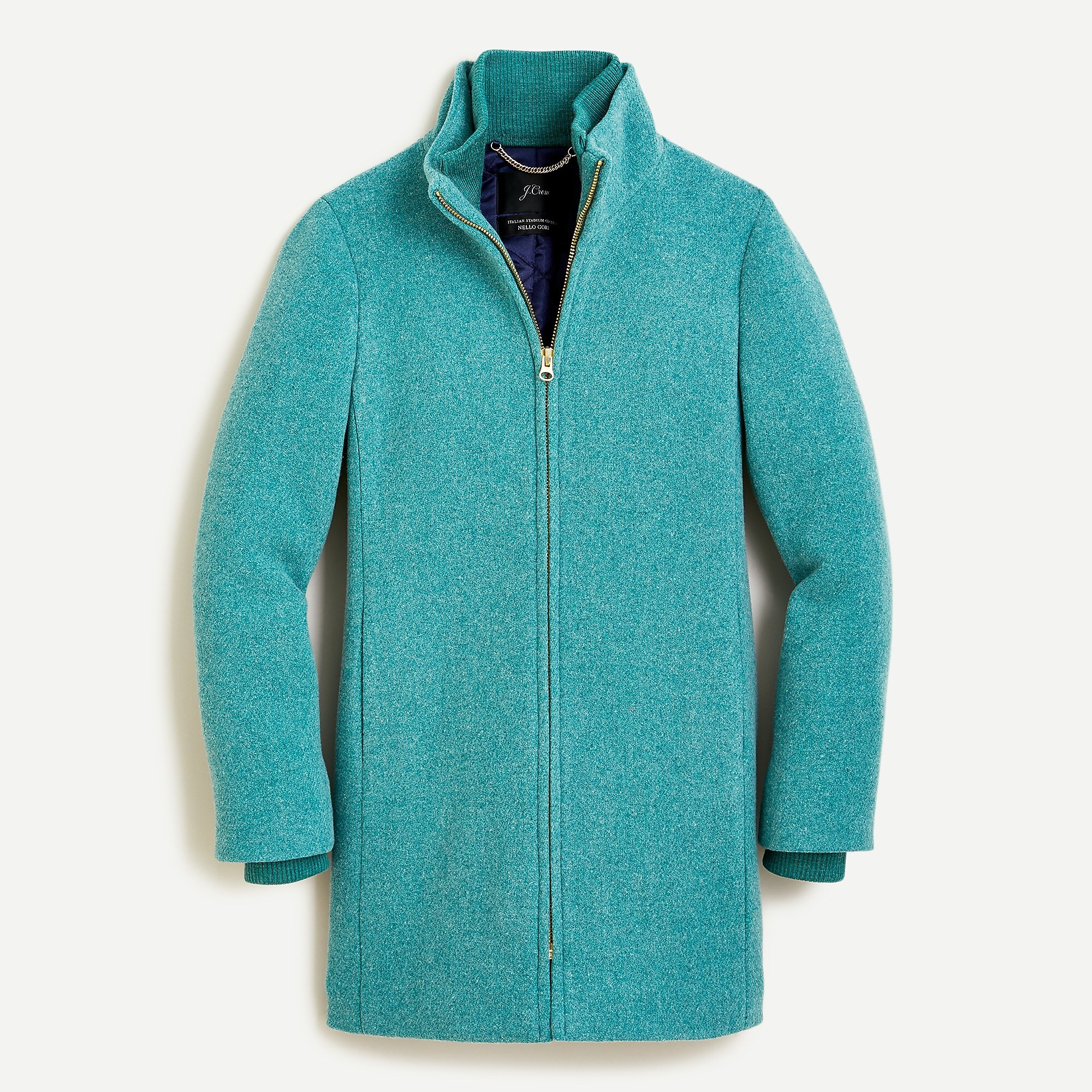 Lodge coat in Italian stadium-cloth wool | J. Crew US