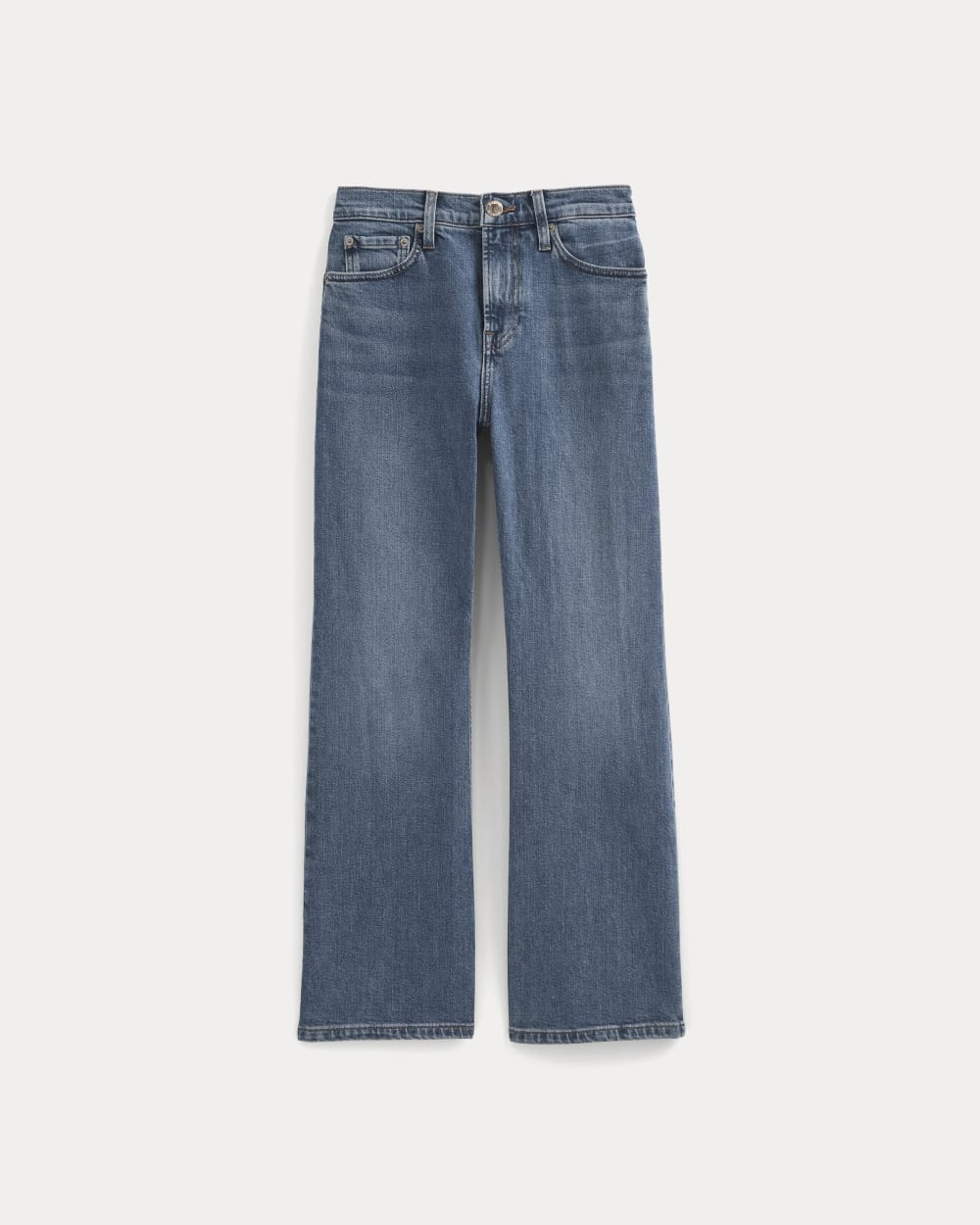High-Rise Kick Flare Jean | Washed Indigo | Everlane