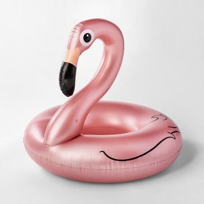 Flamingo Pool Float Rose Gold - Sun Squad™ | Target