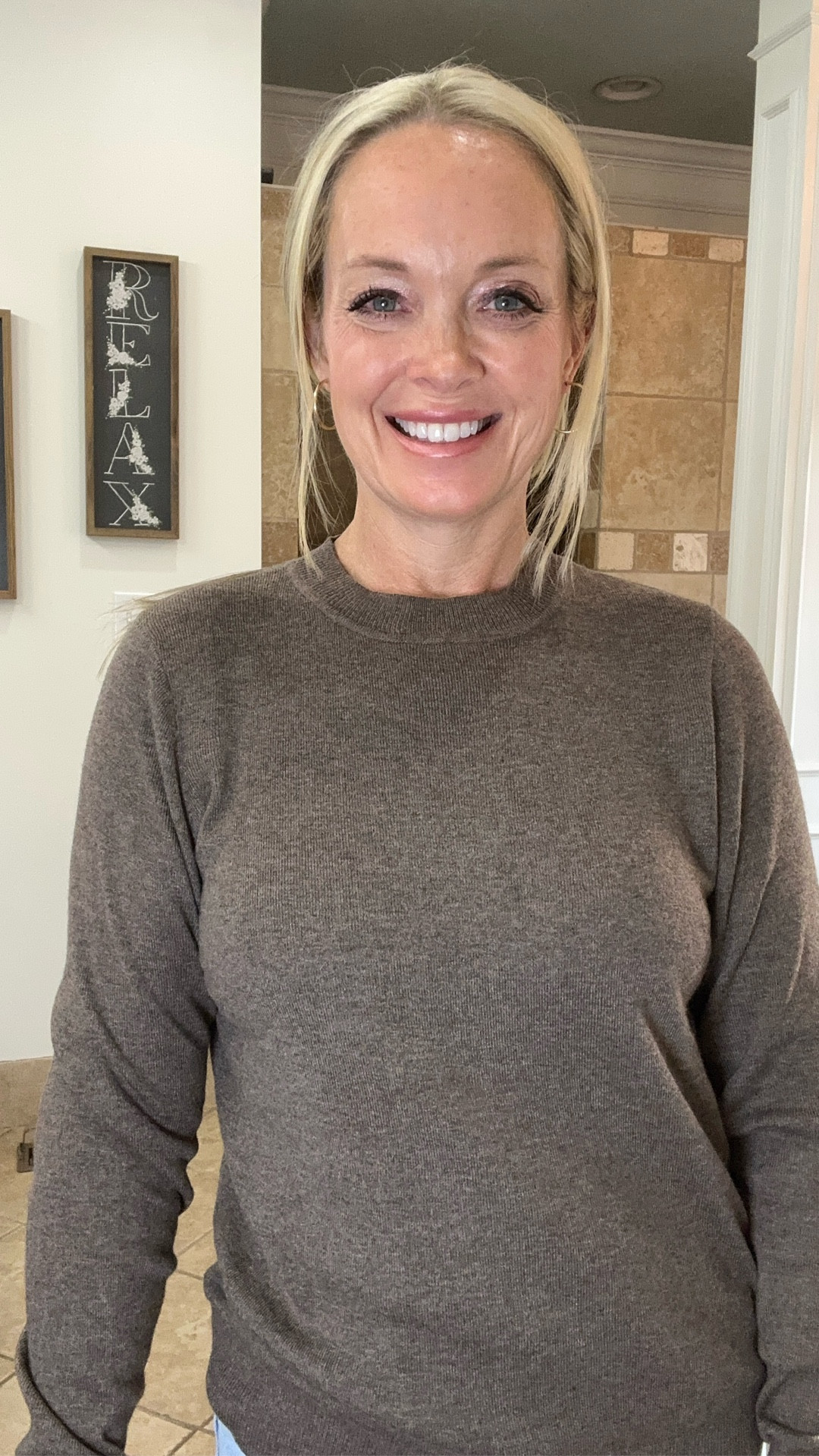 Soft, timeless, and so easy to style 🤍 This classic wool sweater is the perfect neutral layer for fall + winter.  #NeutralOutfits #WoolSweater #fallfashion #giftideas

#LTKGiftGuide #LTKootd #LTKFindsUnder50