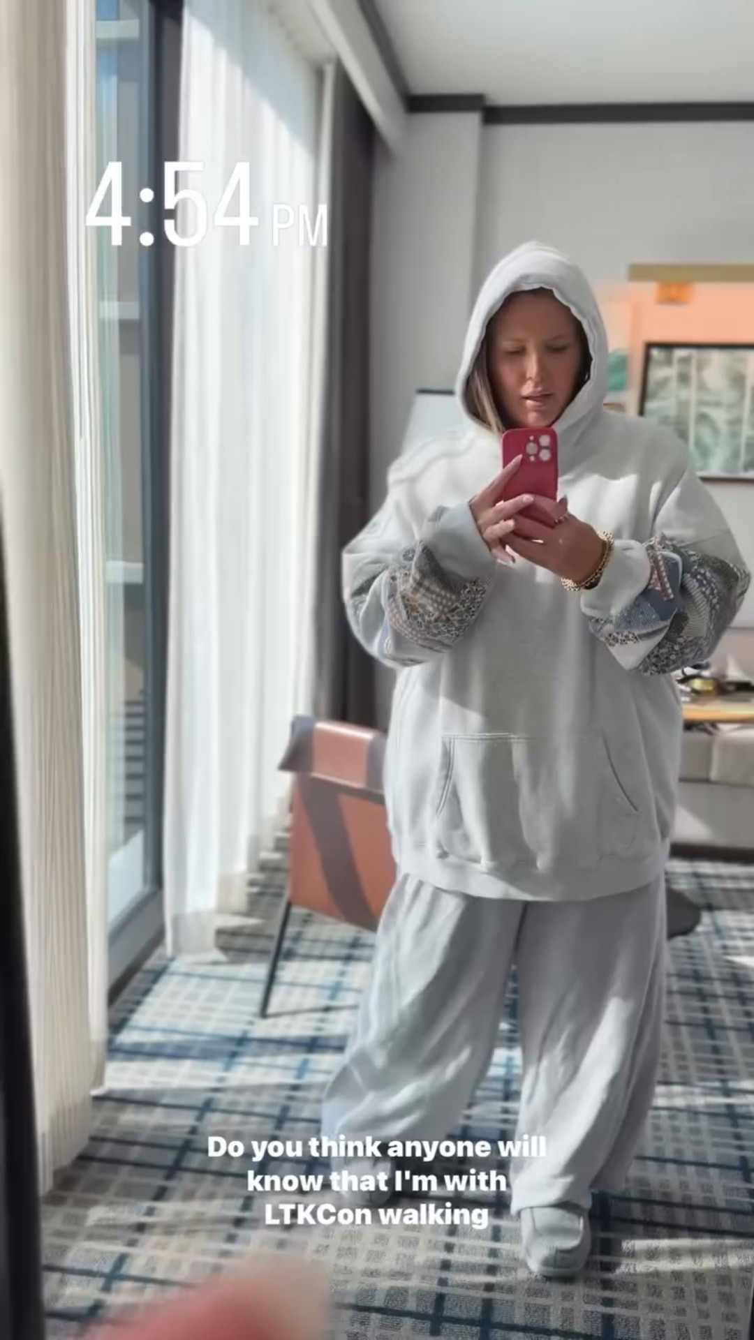 Thriving in my cozies up in here!!! 
Wearing an xxl pants and hoodie !! #LTKCon 

#LTKPlusSize #LTKMidsize