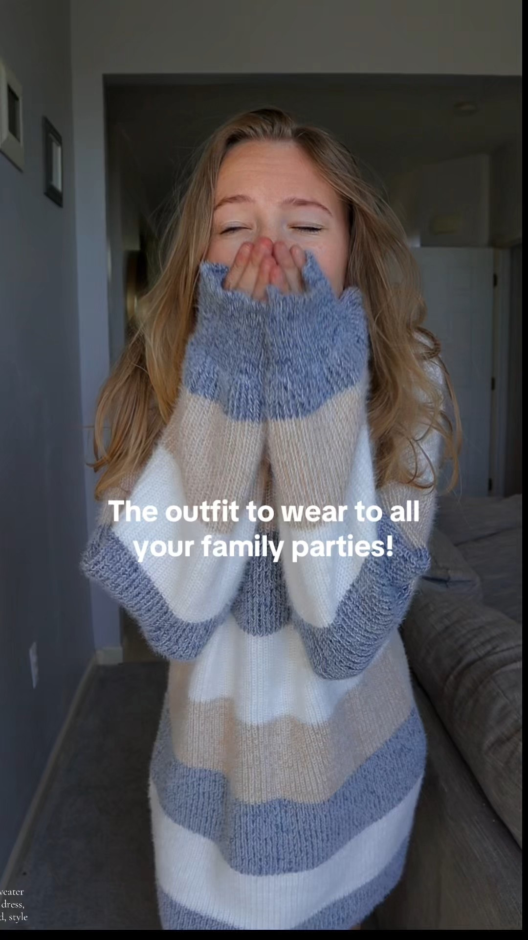 Fall Sweater Dress to  Wear to Family Party

#LTKFindsUnder50 #LTKStyleTip #LTKSeasonal