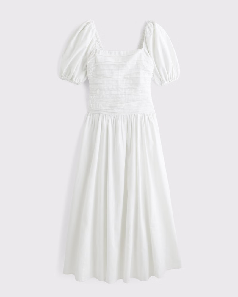 Women's The A&F Emerson Drop-Waist Maxi Dress | Women's 25% Off Select Styles | Abercrombie.com | Abercrombie & Fitch (UK)