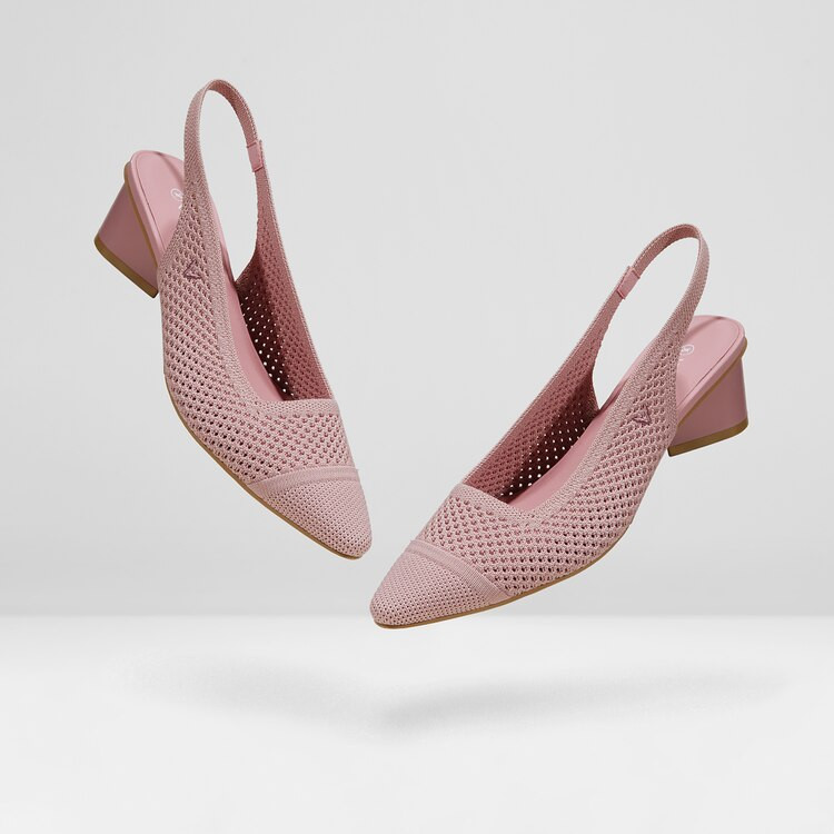 Pointed-Toe Sling-Back Heels | VIVAIA