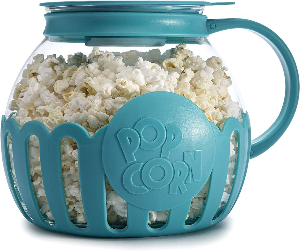 Ecolution Patented Micro-Pop Microwave Popcorn Popper with Temperature Safe Glass, 3-in-1 Lid Mea... | Amazon (US)
