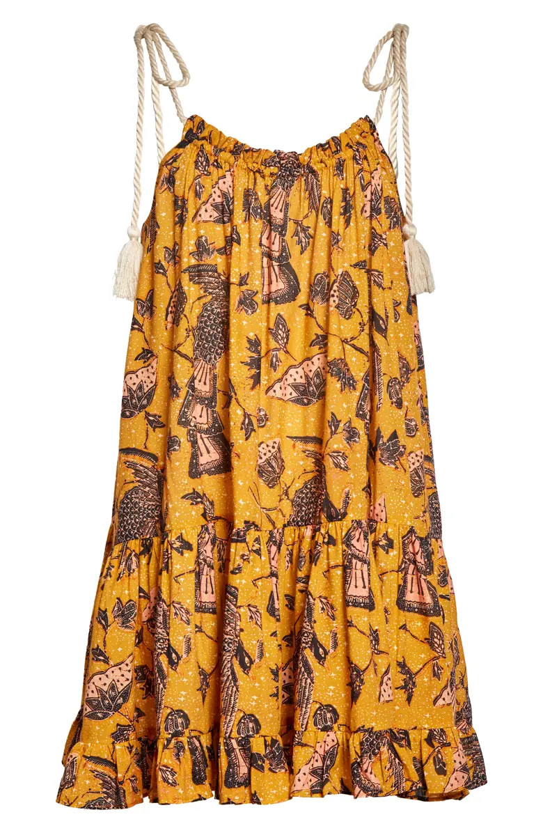 Trula Paisley Cotton Blend Cover-Up Dress | Nordstrom