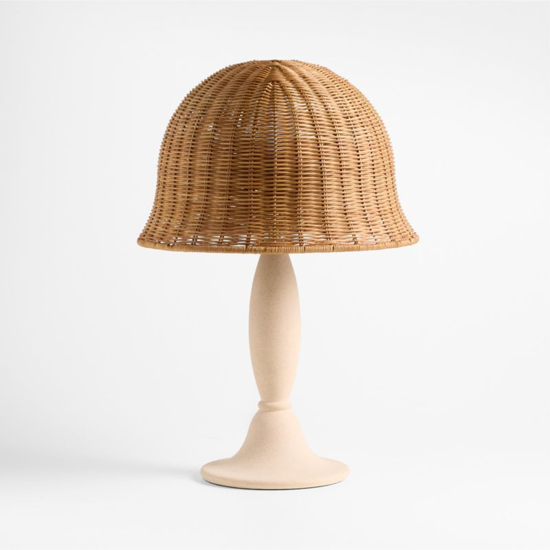 Rennie Terracotta Table Lamp by Jake Arnold | Crate & Kids | Crate & Barrel