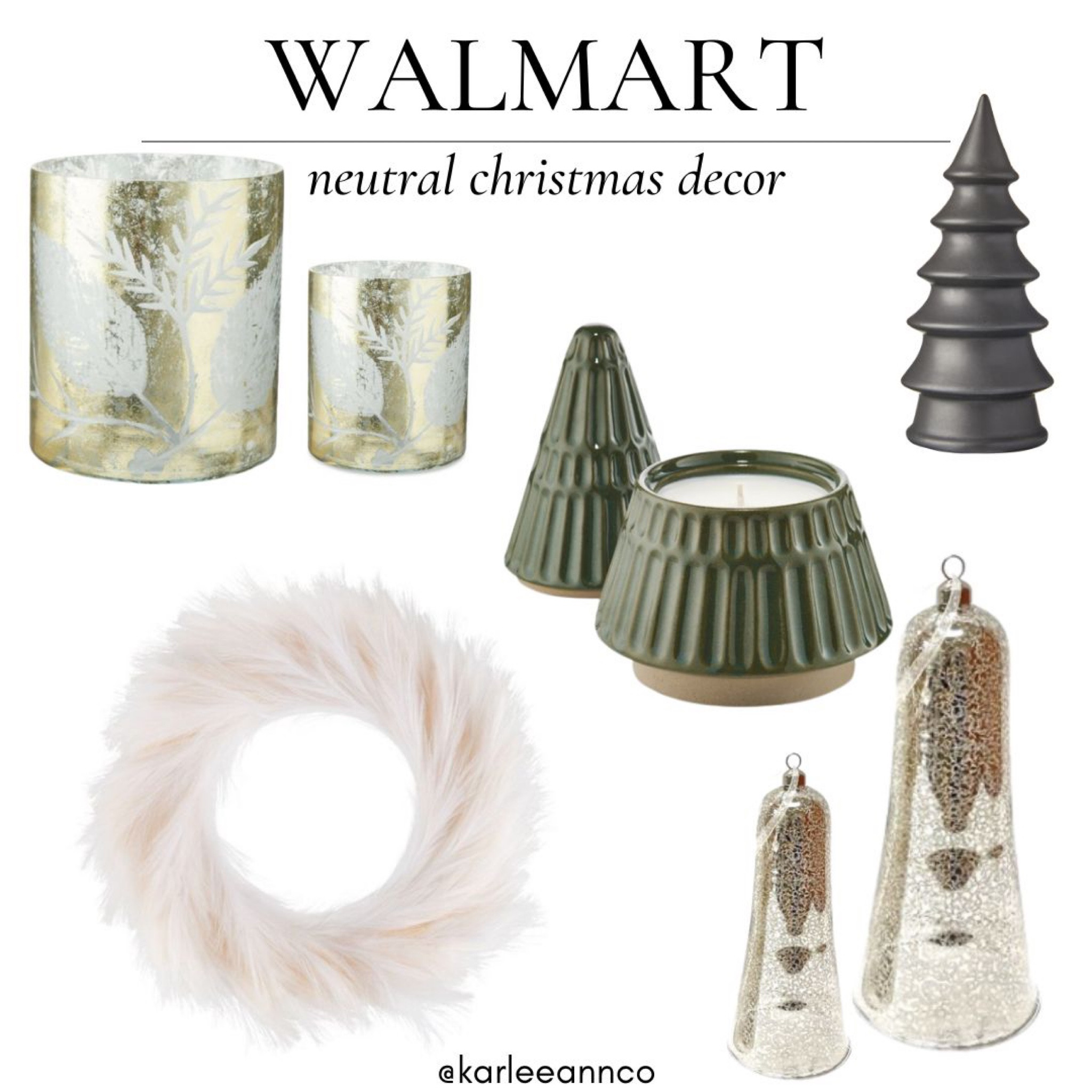 Neutral Walmart Christmas home decor! 

Christmas tree, votives, wreath, Christmas candle

#LTKHoliday #LTKSeasonal #LTKhome