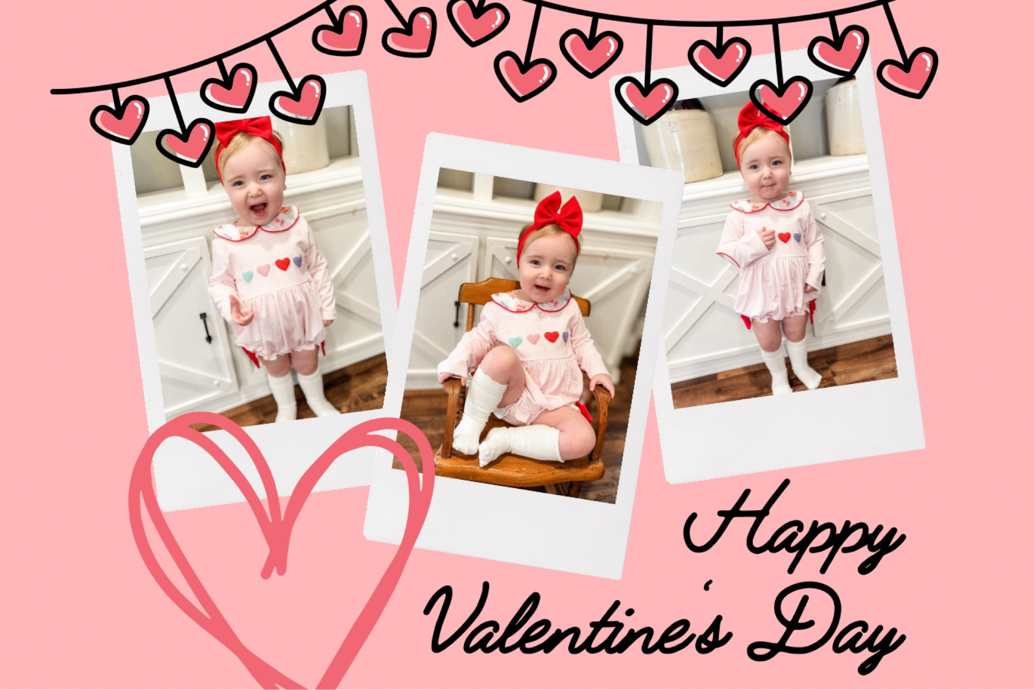 The cutest outfit for your mini Valentine! ❤️ @smockedpinkflamingo makes the most adorable pieces, and this one is as soft and comfy as it is beautiful! ✨ Who else loves dressing up their little ones for Valentine’s Day? 💕 

#LTKBaby #LTKKids #LTKSeasonal