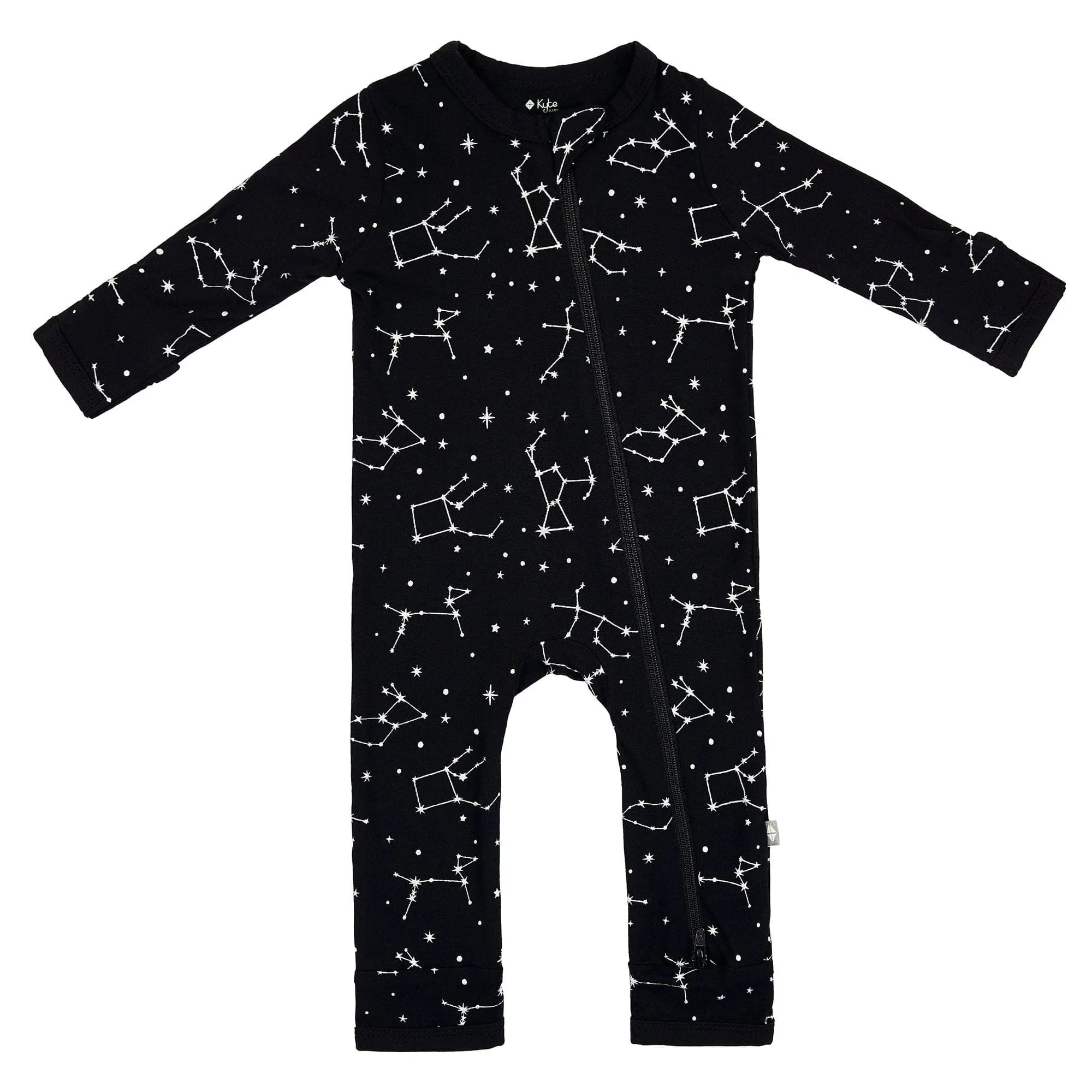 Zippered Romper in Midnight Constellation | Kyte BABY