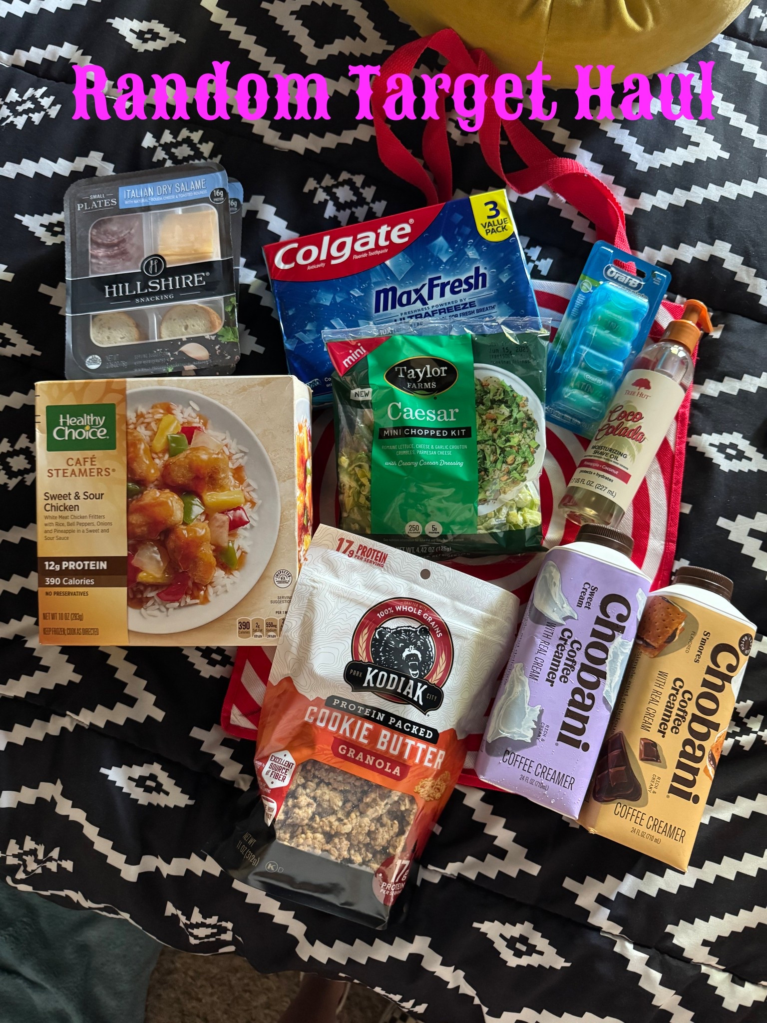 I went to Target to get toothpaste and left with all of this! Scored the Viral smores creamer and found some yummy protein granola. Seems like a win!

#LTKFamily #LTKSummerEdit #LTKHome