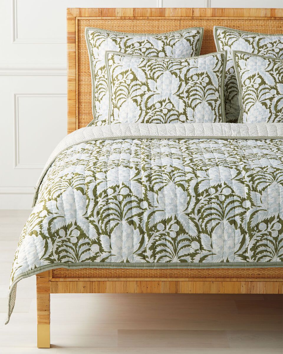 Artichoke Quilt | Serena and Lily