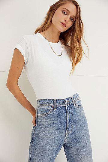 Casual Tee Bodysuit | Free People (Global - UK&FR Excluded)