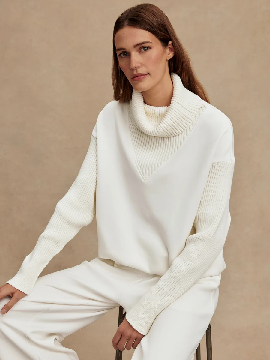 Hannah Cowl Neck Sweat | Varley US | Varley US