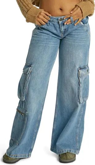 BDG Urban Outfitters Puddle Low Rise Cargo Jeans | Nordstrom | Nordstrom