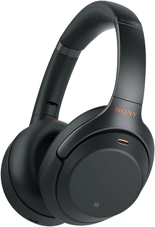 Sony WH1000XM3 Bluetooth Wireless Noise Canceling Headphones, Black WH-1000XM3/B (Renewed) | Amazon (US)
