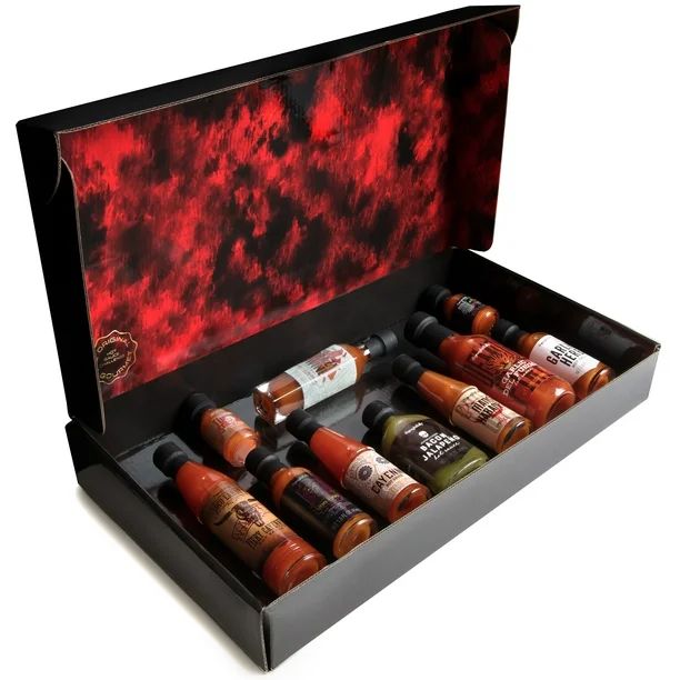 Thoughtfully Gourmet, Hot Sauce Challenge Gift Set, Includes Spicy Hot Sauces, 10-Pack - Walmart.... | Walmart (US)
