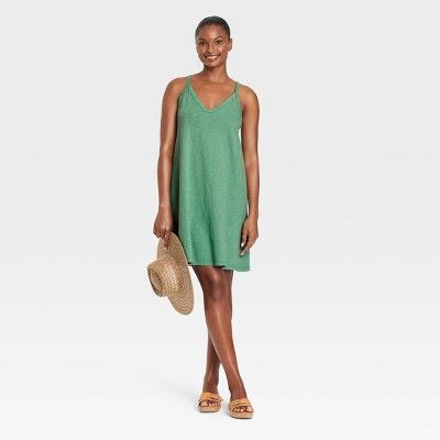 Women's Racer Back Knit Tank Dress - Universal Thread™ | Target