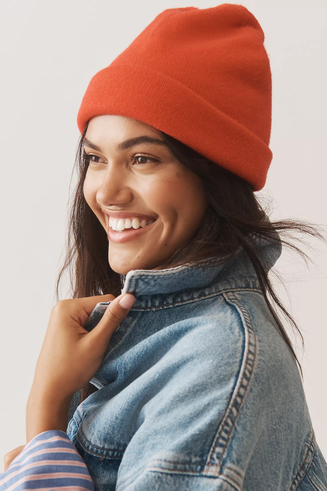 Cuffless Ribbed Beanie | Anthropologie (US)