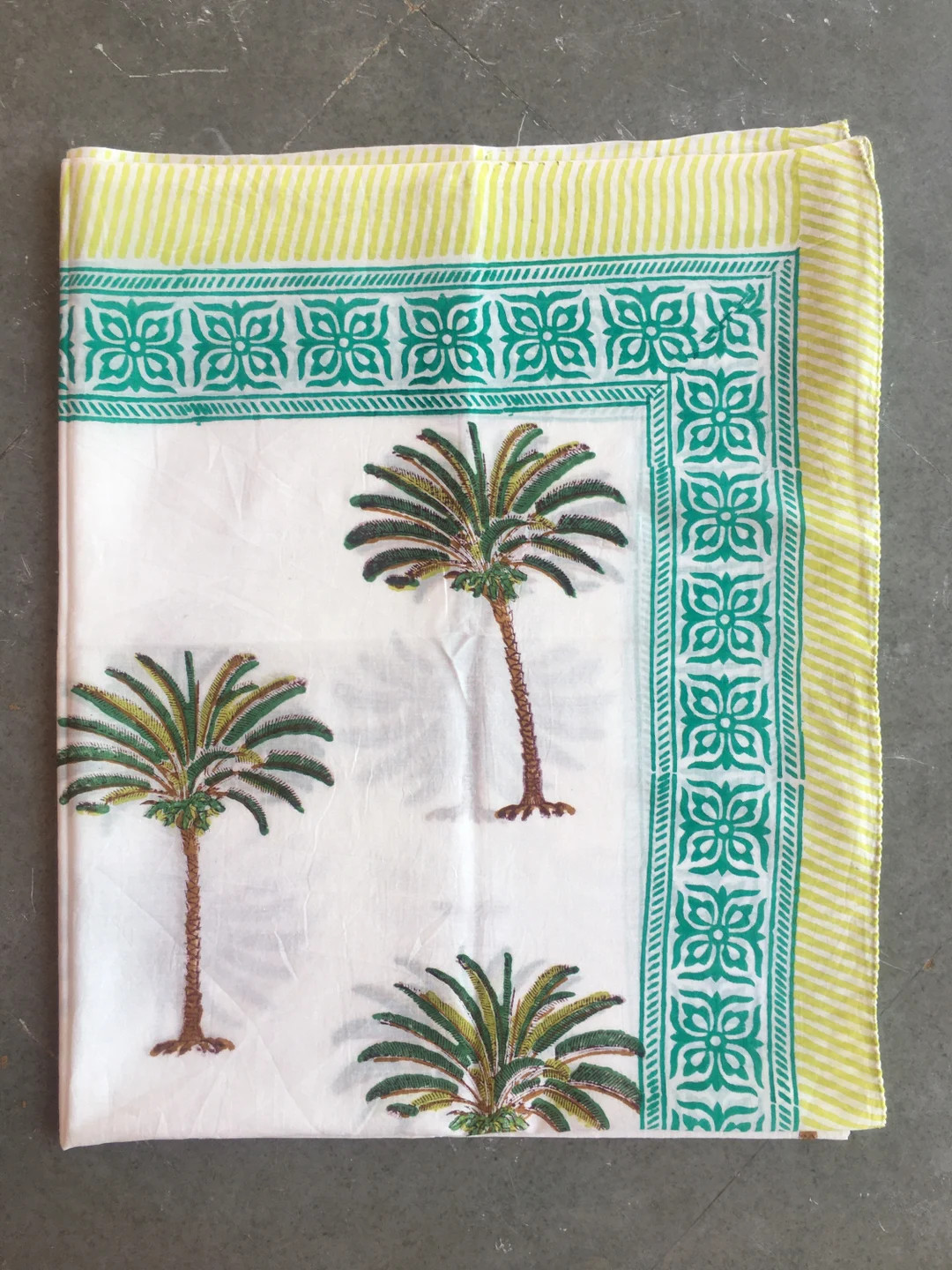 Hand Block Print Scarves Indian Cotton Sarong Decorative Handmade Cotton Beach Pareo, Printed Sar... | Etsy (US)