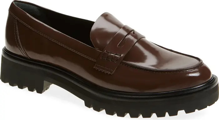 Agathea Platform Penny Loafer (Women) | Nordstrom