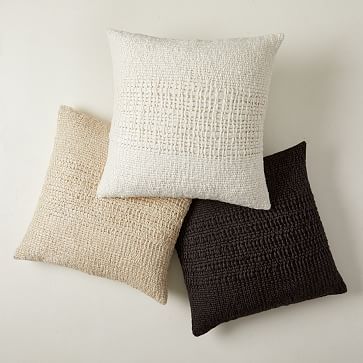 Cozy Weave Pillow Cover | West Elm (US)