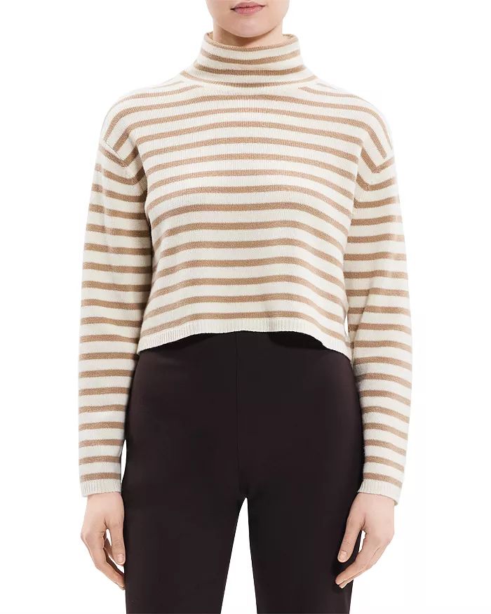 Cropped Mock Neck Sweater | Bloomingdale's (US)