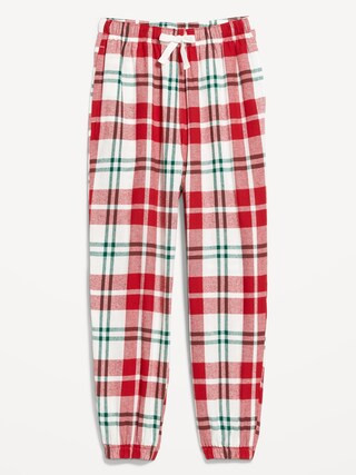 Plaid Flannel Pajama Joggers for Women | Old Navy (US)