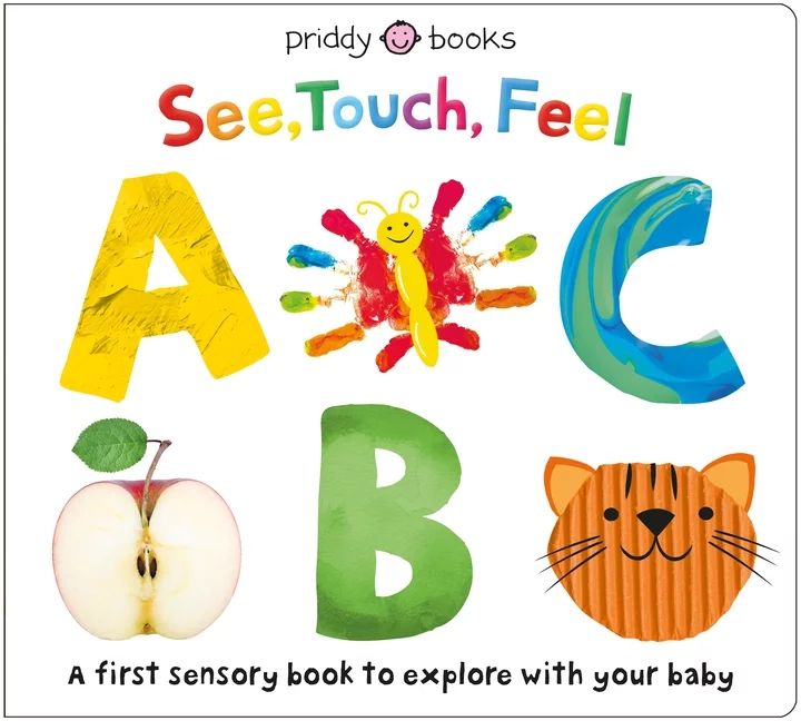 See, Touch, Feel: See, Touch, Feel: ABC (Series #1) (Board book) | Walmart (US)