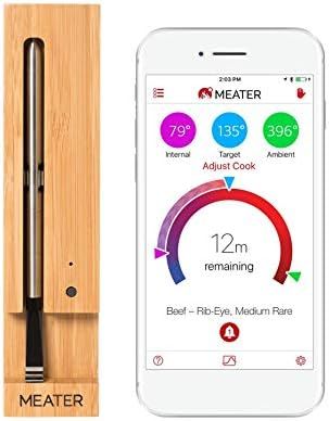Original MEATER | Smart Meat Thermometer | 33ft Wireless Range | for The Oven, Grill, Kitchen, BBQ,  | Amazon (US)