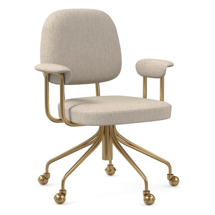 Cash Swivel Office Chair | West Elm (US)