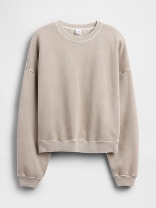 Relaxed Wedge Crewneck Sweatshirt | Gap Factory