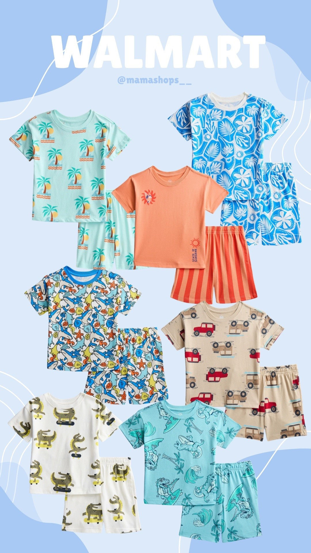 Wonder Nation 2pc sets summer themed outfits for Boy toddlers, find them at Walmart!🥰👦🏻

Linking everything here🛍️🔗

#LTKHome #LTKBaby #LTKSeasonal