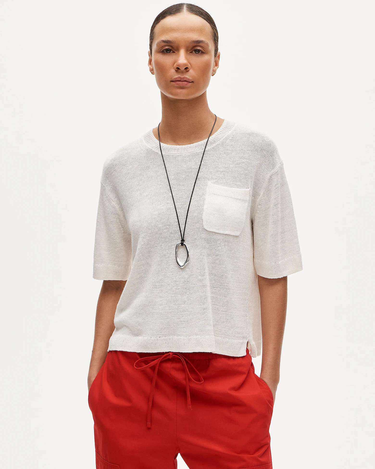 Relaxed pocket sweater-tee | J. Crew US
