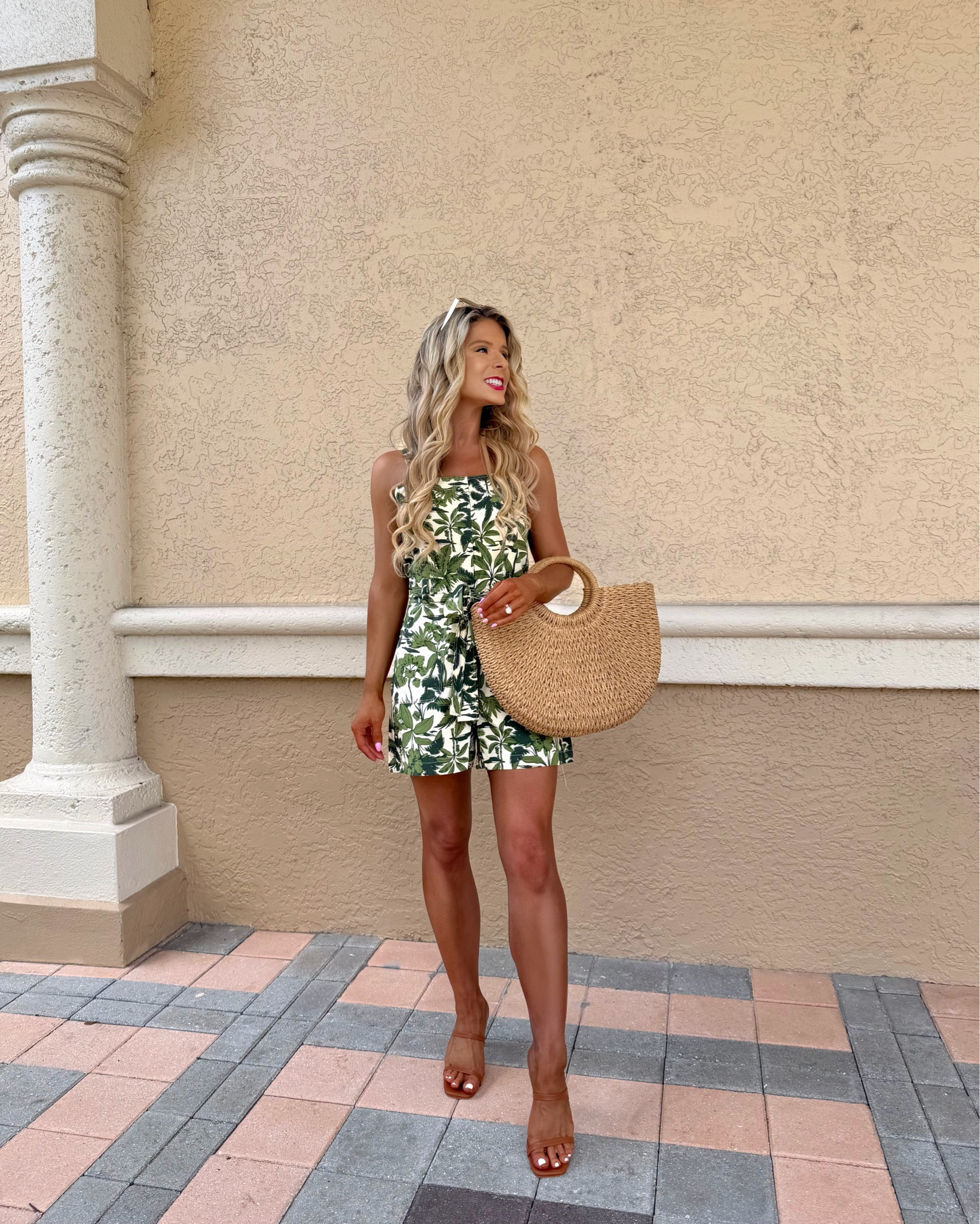 Tropical Romper styled + on SALE!

Use code: MAURASAVE35 for 35% OFF all @VICI 

SHOP IT TODAY FOR 50% OFF with code: STEAL50

tropical outfit, resort outfit, summer outfit, vacation outfit, raffia sandals, beach outfit, coastal outfit, tropical skirt, resortwear 2026

#LTKTravel #LTKootd #LTKSaleAlert