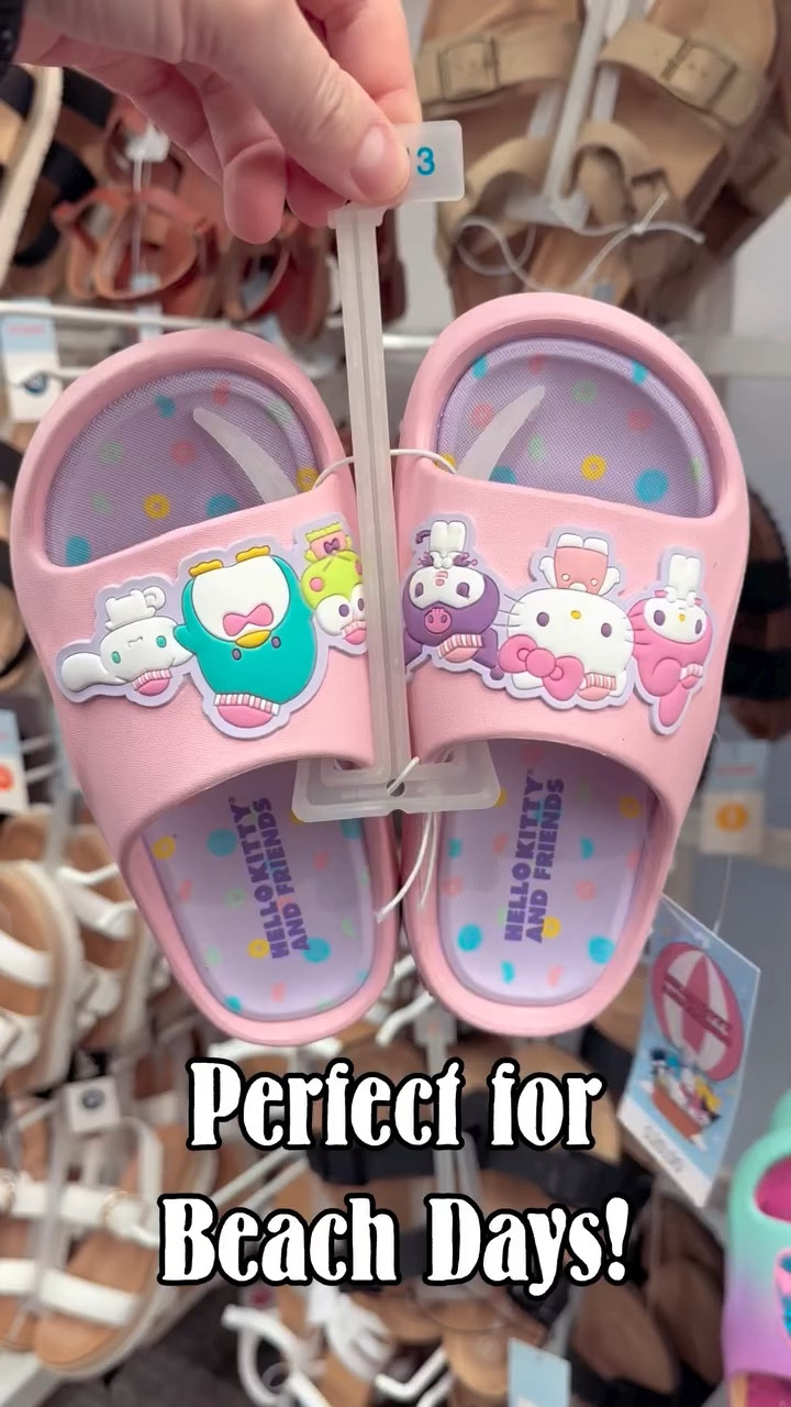 Sun, sand, and splash days just got even cuter ☀️🏖️

These fun character sandals and slides are the perfect grab-and-go shoes for beach days, pool days, and all the summer adventures in between. Kids will love the adorable styles featuring Hello Kitty, Stitch, and Spiderman — plus there’s a clog option for all the Bluey fans! 💙

Lightweight, easy to slip on, and perfect for wet or sandy days. Basically summer-ready shoes your kids will actually be excited to wear. 🙌



#SummerKidsStyle #BeachDayReady #PoolDayEssentials #KidsSummerStyle #CharacterStyle MomFinds SummerShoes HelloKittyStyle SpidermanStyle BlueyFans StitchLove

#LTKSeasonal #LTKKids #LTKdayinmylife