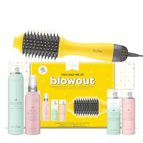 Drybar You Had Me at Blowout Kit | Refresh, Prime, Style, Texturize, and Finish Your Look for Great Blowouts with Extra Volume that Holds Style for 8 Hours* | Amazon (US)